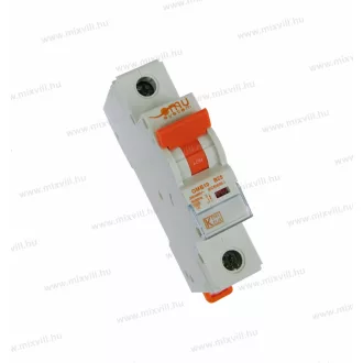  Omu system OMB10 1 pólusú 6A B 10kA kismegszakító OMB10106B
