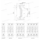Omu system OMB10 1 pólusú 25A B 10kA kismegszakító OMB10125B