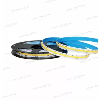   V-TAC SKU-212652 COB LED szalag beltéri 10W/m 280 LED/m 24VDC 3000K meleg fehér IP20