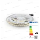V-TAC SKU-212652 COB LED szalag beltéri 10W/m 280 LED/m 24VDC 3000K meleg fehér IP20