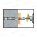 CELO apolo 98MZK univerzális műanyag dűbel, tipli gallérral 8x60