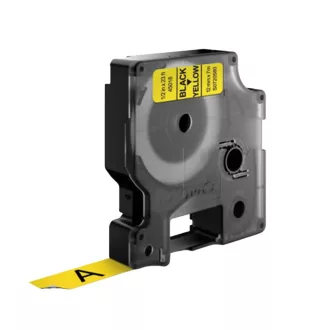   DYMO 12mm x 7m feliratozógép D1 szalag fekete/sárga 45018 S0720580