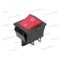09029PI Billenő kapcsoló piros világítással I-O jelzéssel 16A-250V 131 SW-02
