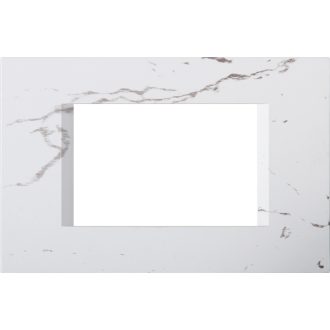   MODUL LINE díszítőkeret 3M SW fehér márvány OL30SW(26450)