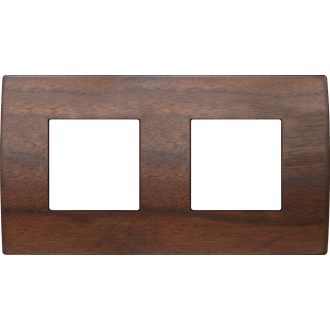 MODUL PURE fa 2x2M dió díszítőkeret OP24WW 26410