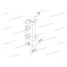 MODUL audio aljzat ezüst 2xaudio