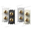 MODUL audio aljzat ezüst 2xaudio