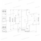 Omu system OMRCBO6 FI-relé + kismegszakító 1 modul 20A B 30mA A típus 6kA OMRCBO61A20B003