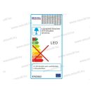 V-TAC SKU-5883 SMD SLIM LED reflektor 30W 3000K meleg fehér 2400lm fekete V-TAC