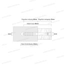 Celo apolo 9640NP műanyag beütős tipli csavarral 6x40mm 100db/doboz