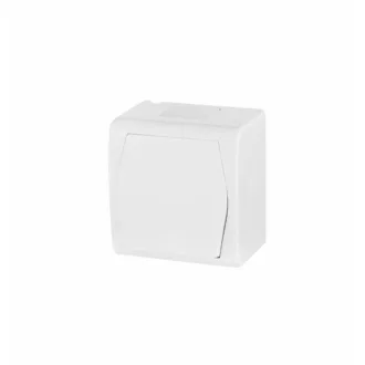   ALFA IP44 101 kapcsoló falon kívüli vízmentes 1003-00 12db/doboz