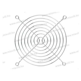 Műszerventilátor rács 120mm 55010-hez 55012