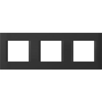 MODUL LINE díszítőkeret 3x2M SB matt fekete OL26SB(26934)