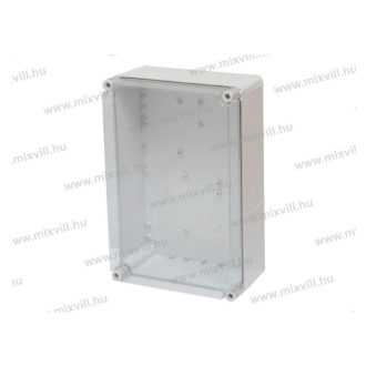   Csatári Plast PVT-3045 ÁF üres tokozat, szekrény elosztódoboz átlátszó fedéllel CSP 32000000