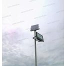 V-TAC SKU-8578 LED reflektor Solar napelemmel 50W semleges fehér 4000K 4200lm fekete