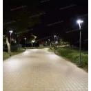 V-TAC SKU-8679 LED kerti, utcai lámpa SAMSUNG Chippel 50W 6500K I. osztályú, III M típusú lencse 135
