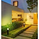 V-TAC SKU-7564 kültéri kerti állólámpa 50cm IP54 GU10 foglalat fekete