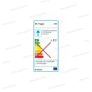 V-TAC SKU-8683 kültéri modern fali led lámpa 10W 800lm fehér IP54 4000K