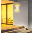 V-TAC SKU-8683 kültéri modern fali led lámpa 10W 800lm fehér IP54 4000K