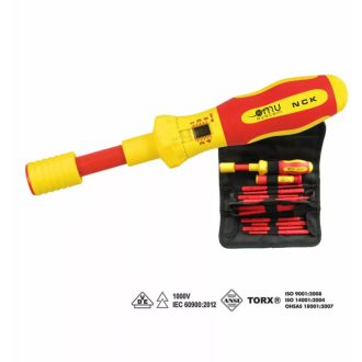   OMU System NCK nyomatékcsavarhúzó készlet 18 részes 1-5 Nm, 1000V szigetelt