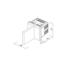 MODUL LED lámpa zöld/piros 250V 2x0,4W 2M RG EM52RG90 38439