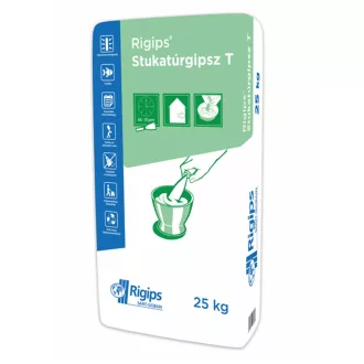   Rigips Stukatúrgipsz T 25kg zsákos 40zsák/raklap 1000kg/ 5200815360