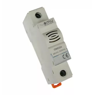 Omu system OBE024 24V AC moduláris csengő DIN sínre