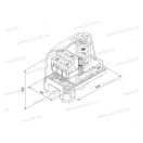 PM 12 F14 1F.vízhez 3-12 bar nyomáskapcsoló 1/4" fix csatlakozás