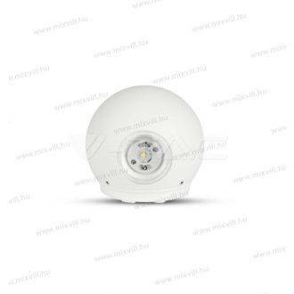 V-TAC SKU-8305 Fali lámpa 6W fekete 3000K 660lm IP65