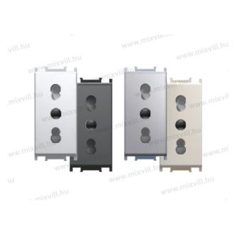 MODUL olasz dugalj krém P17/1 16A 250V~ 1M IW VM30IW(17836)