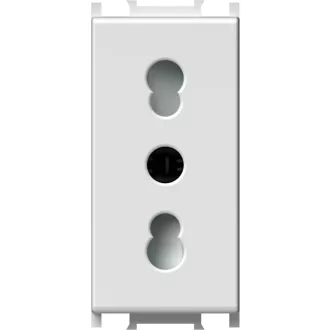   MODUL olasz dugalj fehér P17/1 16A 250V~ 1M PW VM30PW(17689)