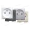 MODUL dugalj francia ezüst 16A 250V~ 2M ES VM40ES(17839)