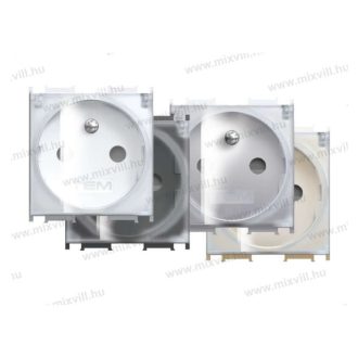   MODUL dugalj francia csapfedeles fehér 16A 250V~ 2M PT VM41PT(17864)