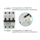 Omu system OMBAU munkaáramú kioldó OMB shunt kismegszakítókhoz OMBAUSHU