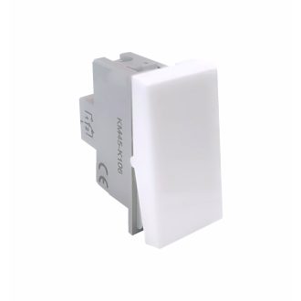   OMU system KM45-K106 kapcsoló 101/106 10A 1M fehér moduláris, szerelvényezhető műanyag csatornához