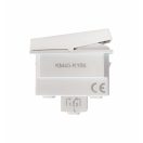 OMU system KM45-K106 kapcsoló 101/106 10A 1M fehér moduláris, szerelvényezhető műanyag csatornához