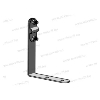 MGKNS-06A Vezetéktartó 8-10mm köracélhoz 13,5cm magas