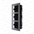 Hikvision 3-modulos süllyesztett ház DS-KD-ACF3