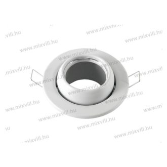   V-TAC SKU-3593 SPOT beépíthető lámpa billenthető fehér 90mm kivágás kerek V-TAC