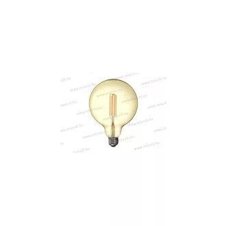   V-TAC SKU-7456 Led izzó Globe G125 COG 12,5W E27 1240lm 330° 2200K A+