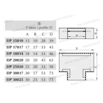 EIP T 20020 T-idom 20x20