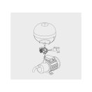 PM/5-3W nyomáskapcsoló 3 utas szereléssel nyomásmérővel 1F.vízhez 1-5 bar PM5-3W