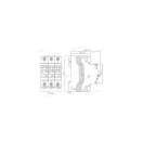Omu system OMB10 3 pólusú 40A C 10kA kismegszakító OMB10340C