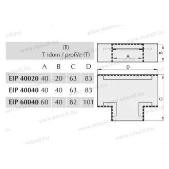 T 10060 T-idom 100x60
