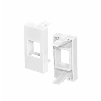   OMU system KM45-KA0 keystone adapter 1 modul fehér moduláris USB C szerelvényezhető műanyag csatorná