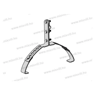   MGKNS-01A/B ( 2342 ) tetővezetéktartó kúpás cserépre 8-10mm köracélhoz 15cm eltartással