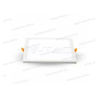   V-TAC SKU-4943 Led panel szögletes 8W IP20 3000K 800lm 90mm tápegységgel