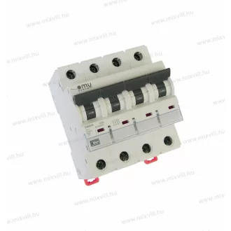   Omu system OMB06 4 pólusú 32A C 6kA kismegszakító OMB06432C