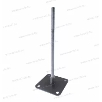   MGKNS-200 W111 80x80mm talpas univerzális villámvédelmi tartó M8 200mm magas