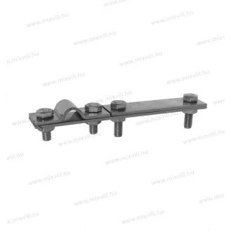   MGKS-080A összekötő 8mm 10mm köracélhoz 34mm laposvashoz W025